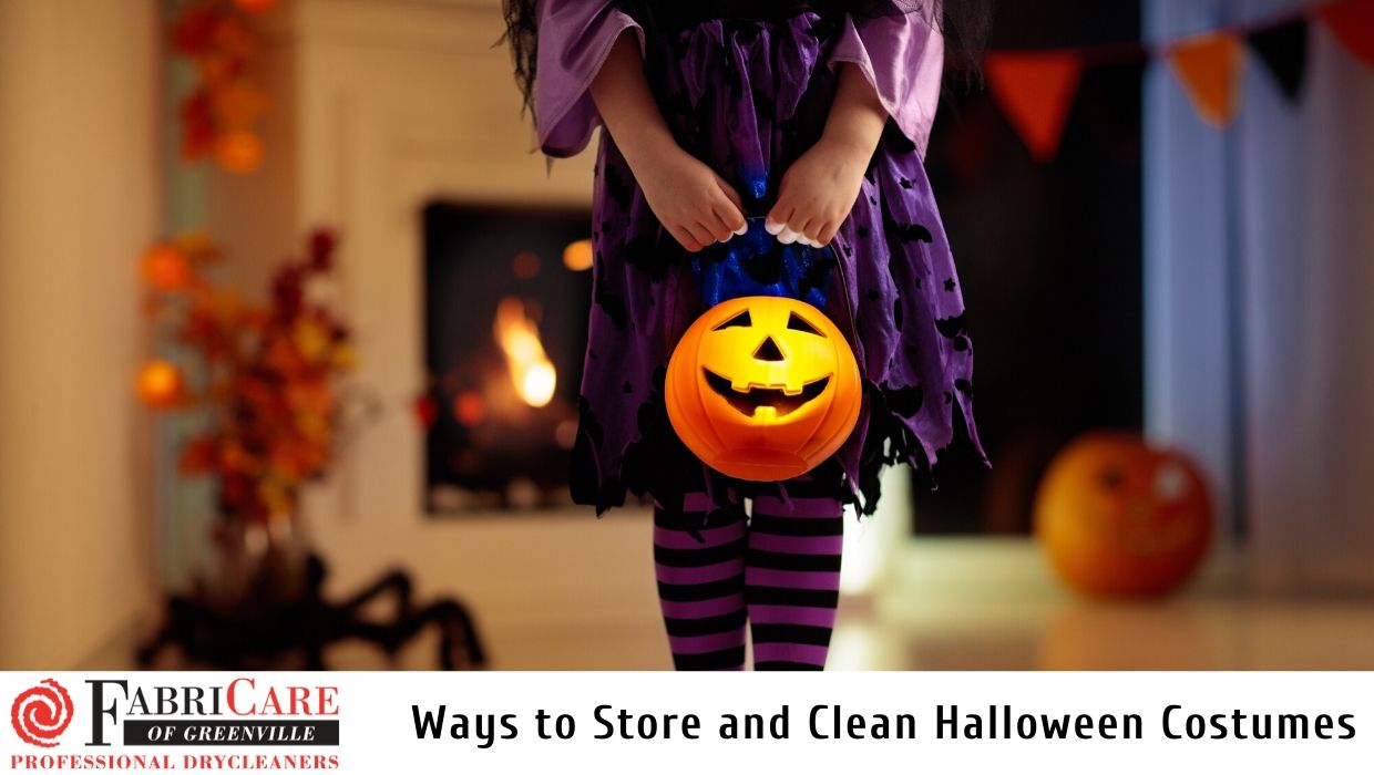 Storing and Cleaning Halloween Costumes