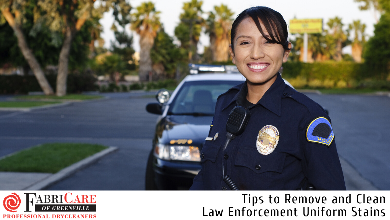 Tips to Remove and Clean Law Enforcement Uniform Stains