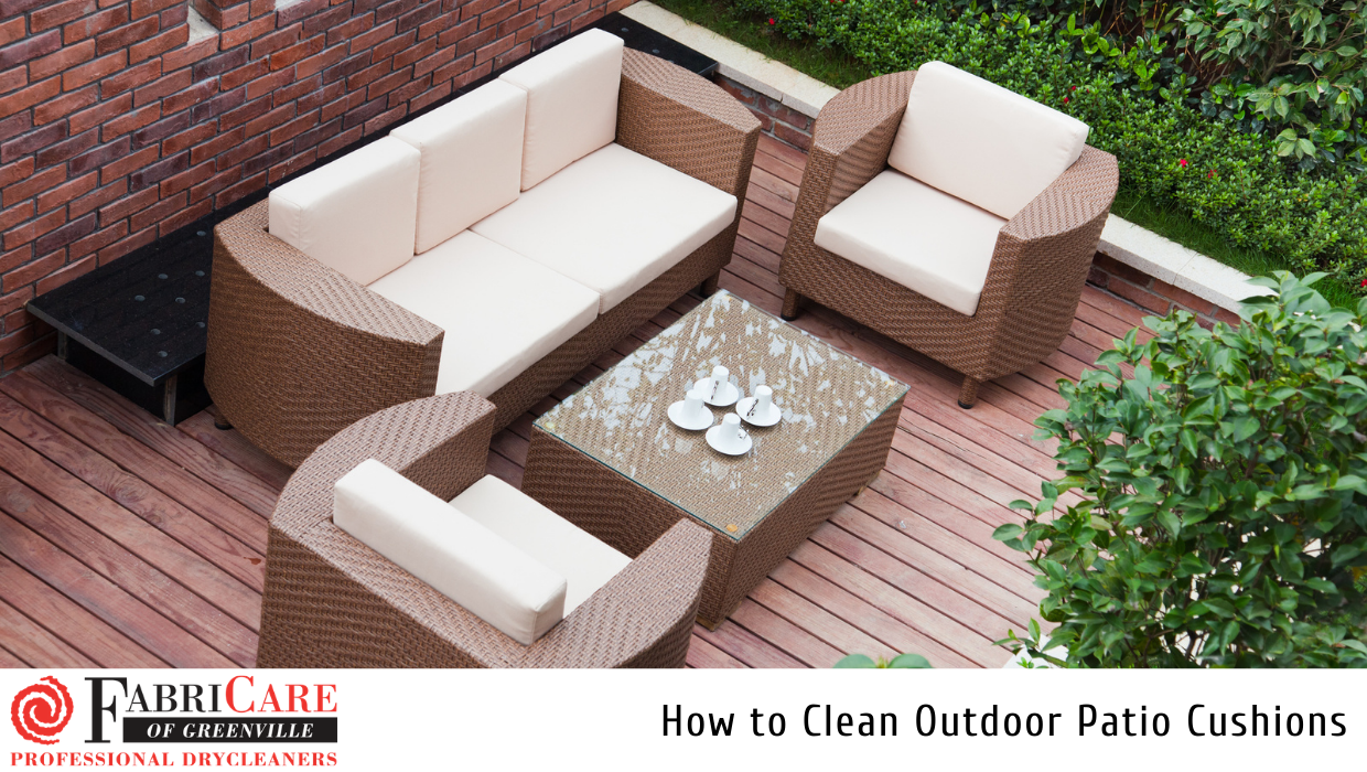 How to Clean Outdoor Patio Cushions