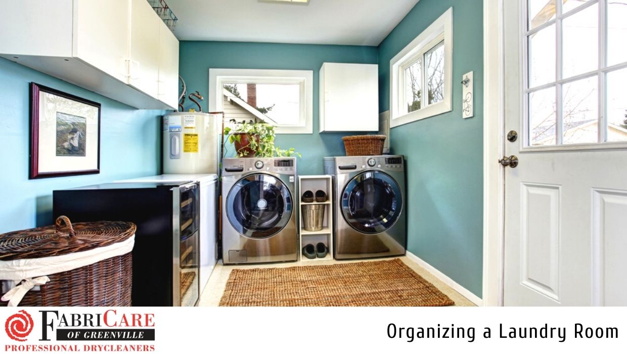 Organizing a Laundry Room