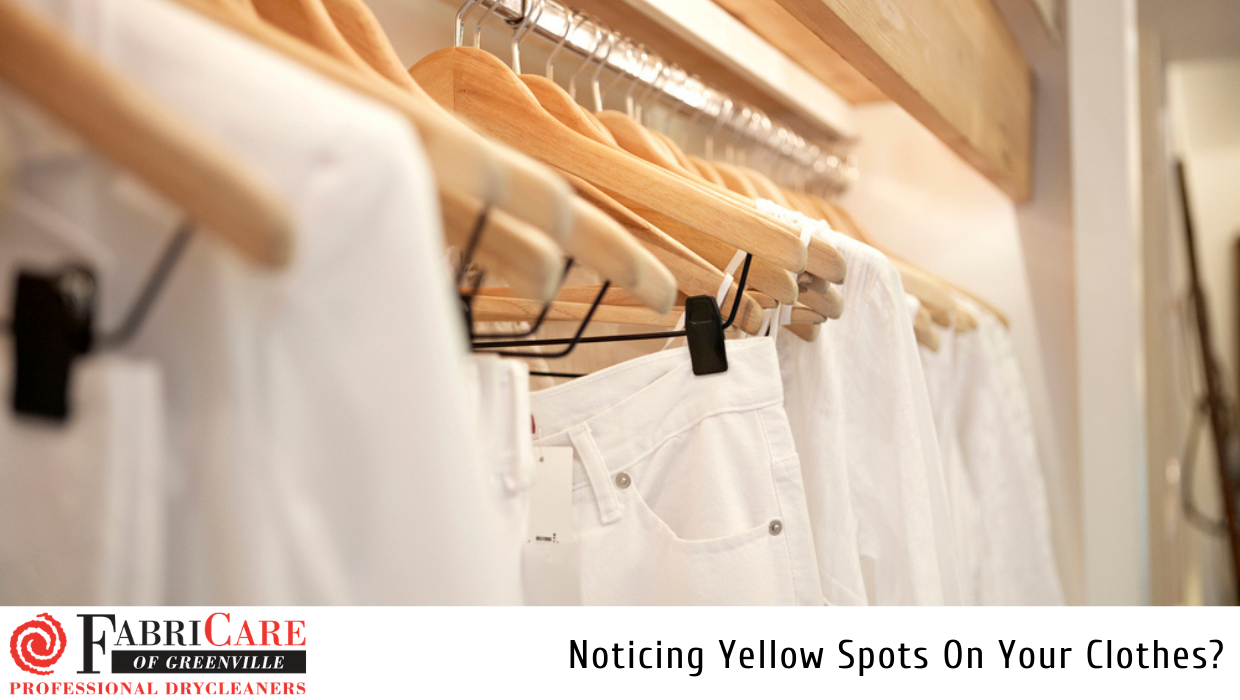 Noticing Yellow Spots On Your Clothes?