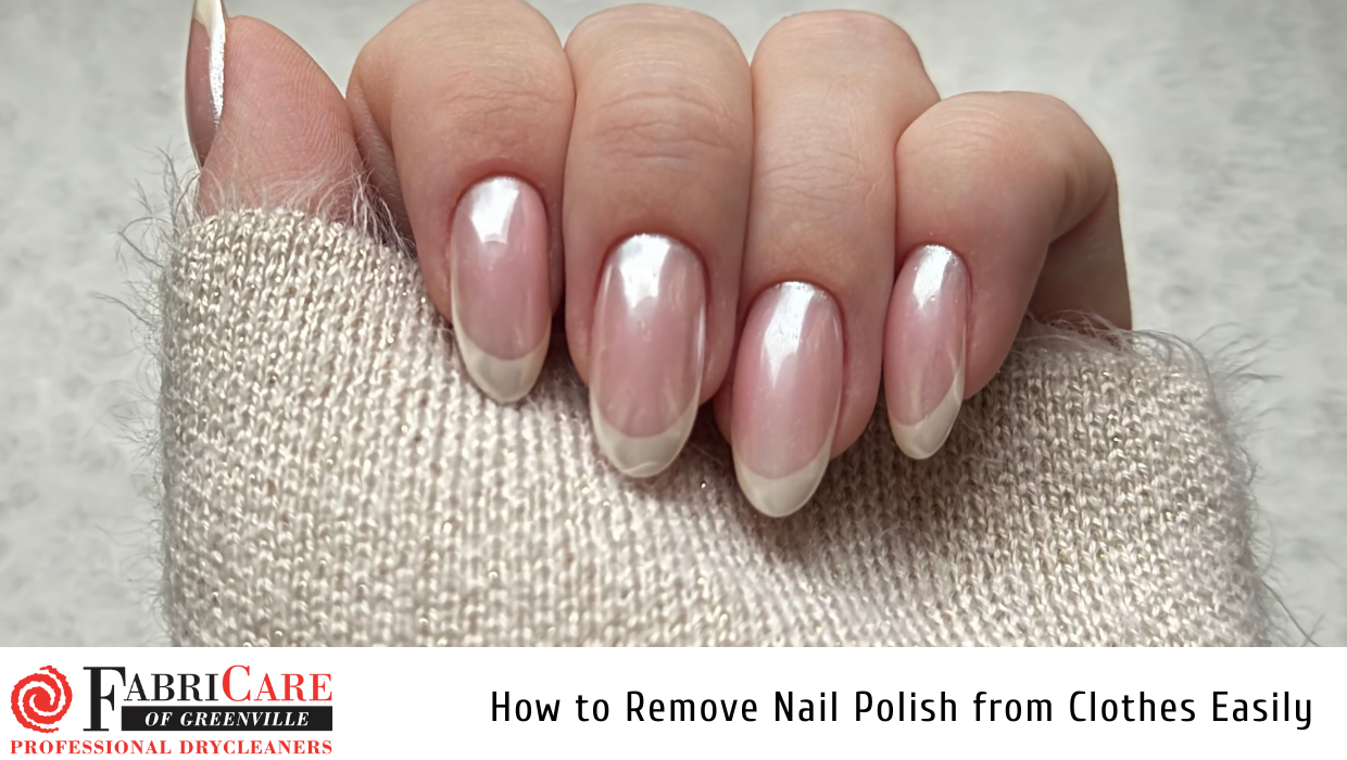 How to Remove Nail Polish from Clothes Without Ruining Them