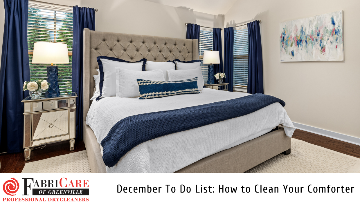 December To Do List: How to Clean Your Comforter December To Do List: How to Clean Your Comforter